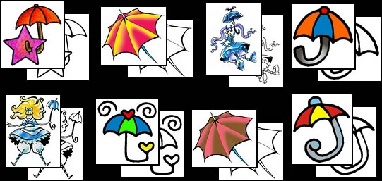 Get your umbrella tattoo design ideas here!