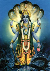 Lord Vishnu tattoos