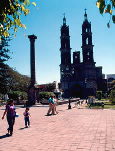 Spanish Cathedral, 18th century, Plaza de Tepic. 