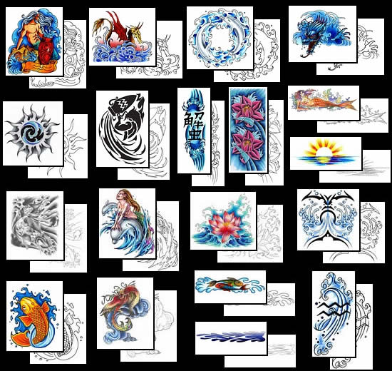 Get your Water tattoo design ideas here!