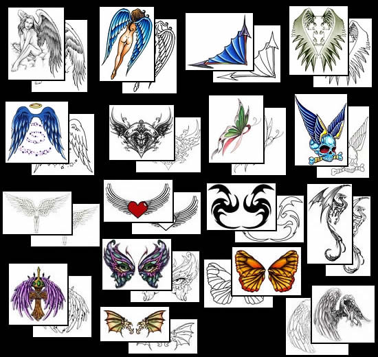 Get your Wing tattoo design ideas here!