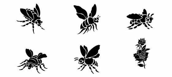 Bee tattoo designs from Tattoo-Art.com