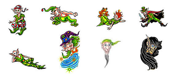Elf tattoo design ideas from Tattoo-Art.com