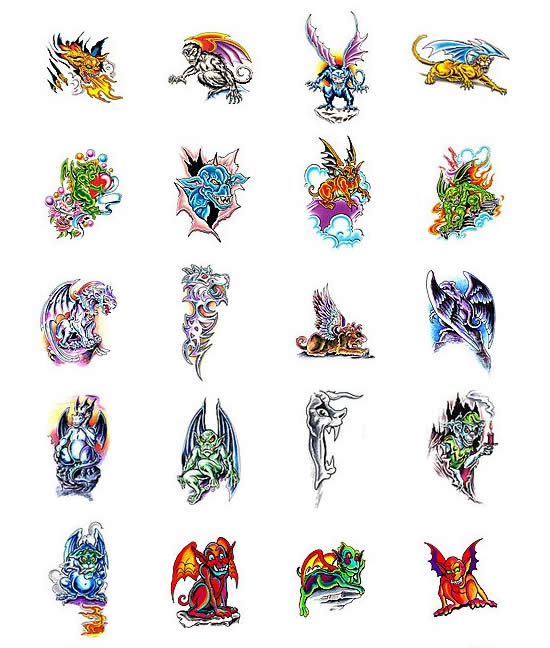 Gargoyle Tattoo Images  Designs