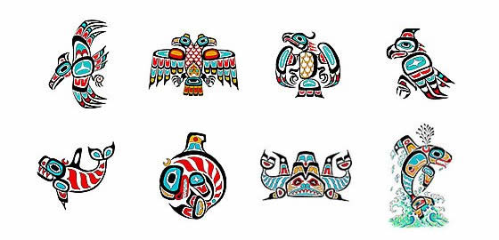 Haida tattoo design ideas from Tattoo-Art.com