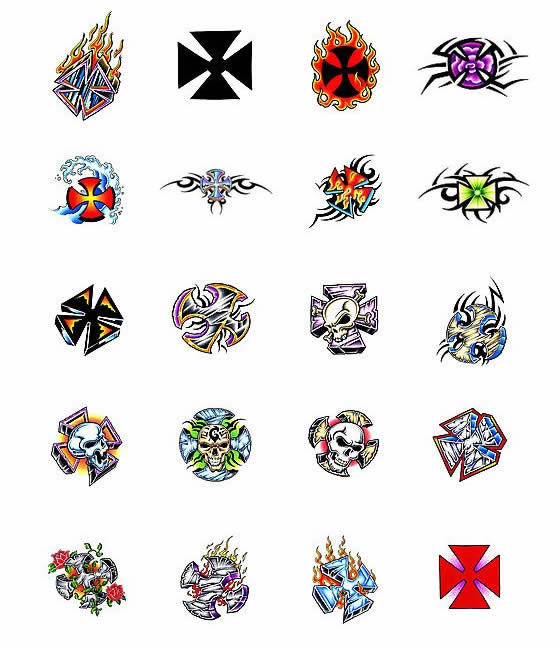 Iron cross tattoo design ideas from Tattoo-Art.com