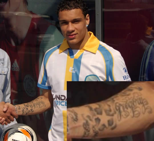 Gregory van der Wiel Vanishing Tattoo – Celebrities Tattooed