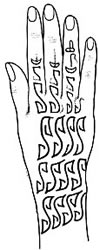 Chinese mummy tattoo patterns