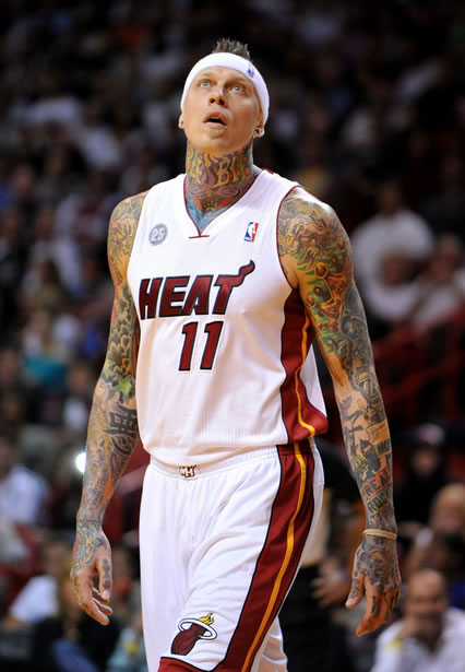Chris Andersen NBA Birdman tattoo pictures