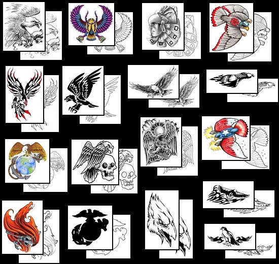 Hawk Tattoo Vector Images (over 13,000)