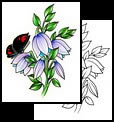Hyacinth tattoo designs