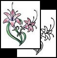 Iris tattoo symbols and designs