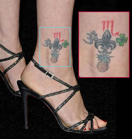 Joley Fisher tattoos