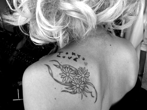 Lady Gaga tattoo pictures and meanings