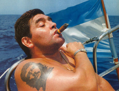 Maradona tattoo pics