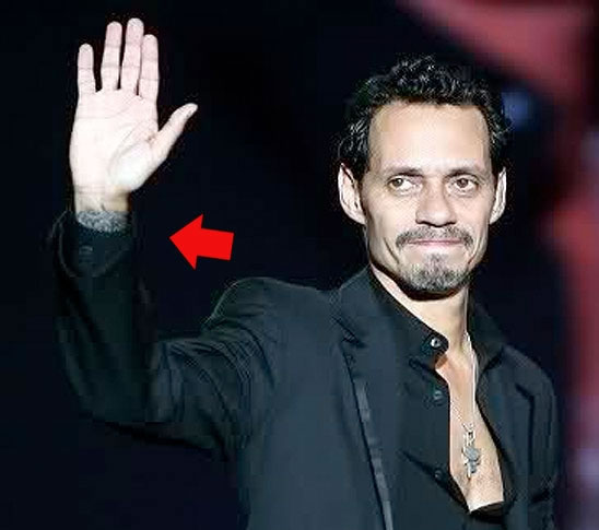 Marc Anthony cover up tattoo