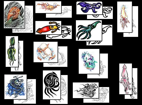 Get your squid tattoo design ideas here!