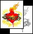sacred heart tattoo design meanings