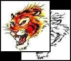 Tiger tattoo design