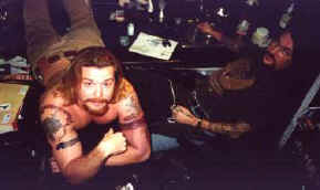 Vince getting some ink @ Thomas Lockhart's West Coast Tattoo