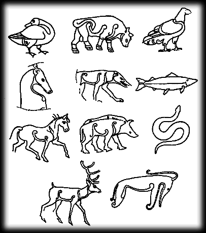 Animals were a common tattoo image among the Picts of 400AD