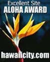 Excellent Site Aloha Award