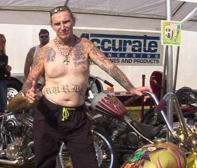 Indian Larry A Legend on Two Wheels  by Tom Zimberoff  Medium