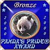 Panda’s Pride® Bronze Award 2000