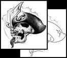 Check out these great pirate tattoo design ideas