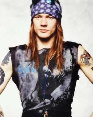 AXL ROSE TATTOOS PHOTOS PICS PICTURES OF HIS TATTOOS