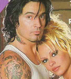 Celebrity Tattoos The Men  Photos  Tommy lee Celebrity tattoos Pam and  tommy