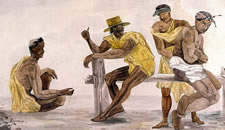 Tattooed Inhabitants of Tahiti, 1823.
