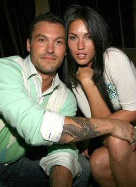 Megan Foxs ex Brian Austin Green 46 is all smiles on lunch date with  tattooed model Tina Louise  The US Sun  The US Sun