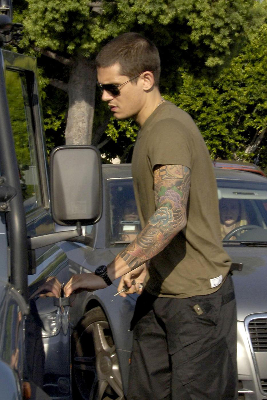 John Mayer gets musical tattoo after attending Fleetwood Mac concert with  female friend  Daily Mail Online