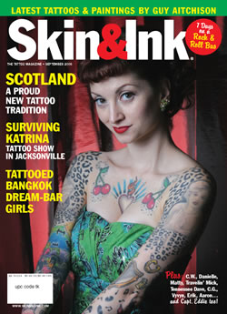 September 2006 cover with McAdoo’s little Scottish girl replaced by a standard photo of Ms. Cherry Dollface