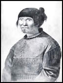 Unangan woman of Unalaska Island, October 1778