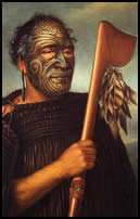 Maori painting by Gottfried Lindauer 
