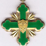 Botonnee Latin Cross - Columbian Order of San Carlos, Commander