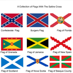 Saltire Flag Compilation